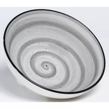 Тарелка глубокая Elrington «Аэрограф. Графитовый бриз», 750 мл, d=18 см