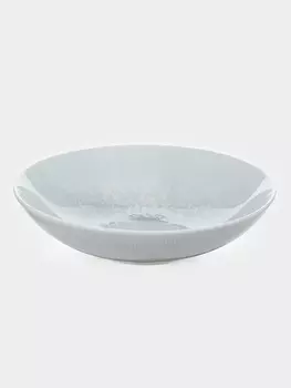 Тарелка глубокая Magistro Willow, d=22.9 см, 1.1 л, фарфор, голубая