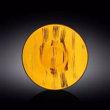 Тарелка глубокая Wilmax England Scratch, d=25.5 см, 1.5 л, цвет жёлтый