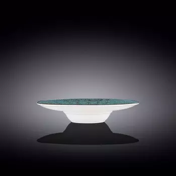 Тарелка глубокая Wilmax England Splach, d=24 см, 200 мл, цвет голубой