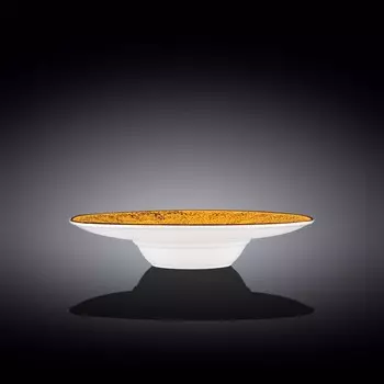 Тарелка глубокая Wilmax England Splach, d=27 см, 250 мл, цвет жёлтый