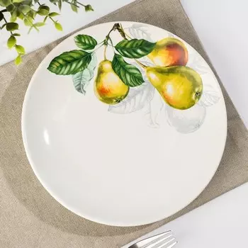 Тарелка «Груши», d=21 см