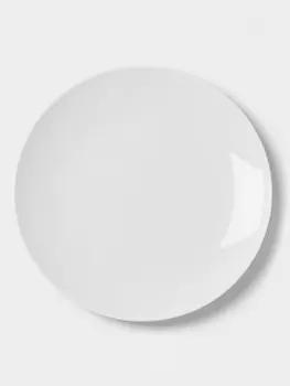 Тарелка Hanna Knvell, d=27.5 см, без борта, фарфор, белая