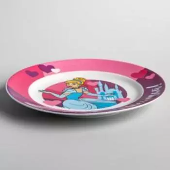 Тарелка керамическая "Мечтай", Принцессы, 170 мм