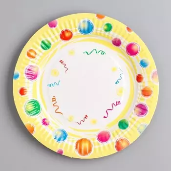 Тарелка "Круги" 18 см