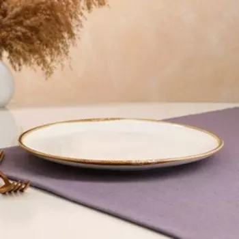 Тарелка "Круглая", кантри, 28 см