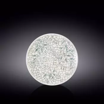 Тарелка круглая Wilmax England Olive Green, d=19 см