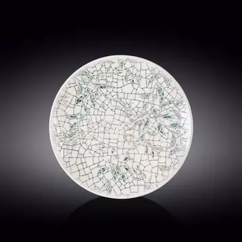 Тарелка круглая Wilmax England Olive Green, d=25 см