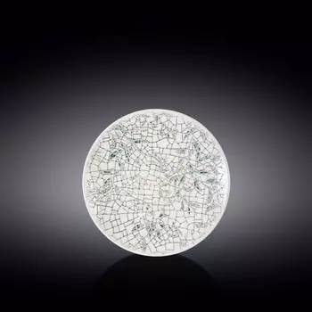 Тарелка круглая Wilmax England Olive Green, d=17 см