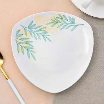 Тарелка «Листья», 15 см