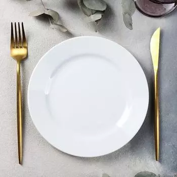 Тарелка мелкая «Бельё», d=19 см