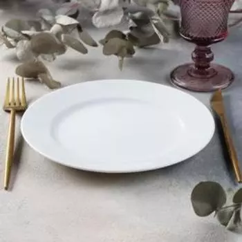 Тарелка мелкая «Бельё», d=21 см