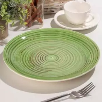 Тарелка мелкая «Полевая трава», d=27 см