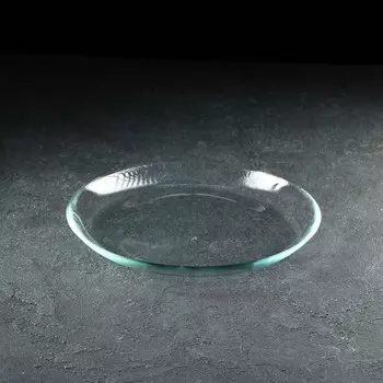 Тарелка обеденная «Ажур», d=26 см, стекло