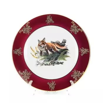Тарелка плоская Cmielow Astra «Охота красная», d=19 см