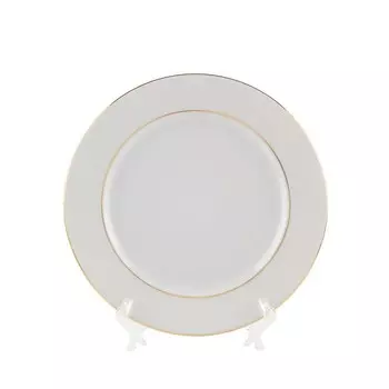 Тарелка плоская Cmielow Astra «Отводка золото», d=27 см