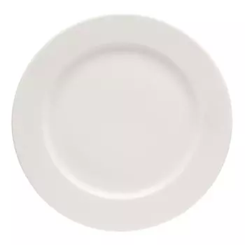Тарелка плоская «Soley», d=24 см, цвет белый