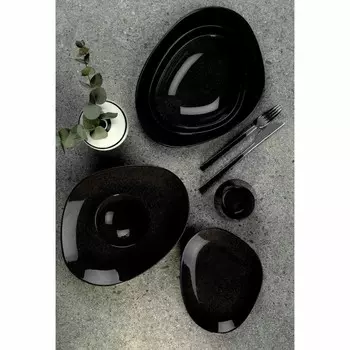 Тарелка подстановочная Kutahya Porselen Galaxy, цвет антрацит