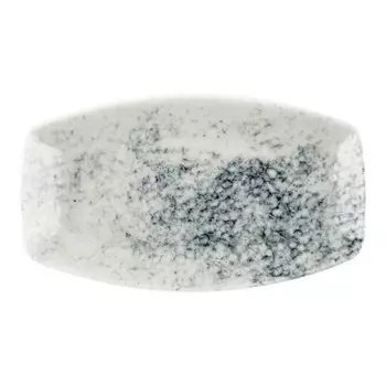 Тарелка прямоугольная Porland Smoky, длина 19 см