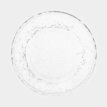 Тарелка «Вулкан», d=19.5 см, стекло, прозрачная