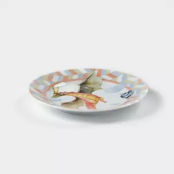 Тарелка «Страна драконов», d=17.5 см, фарфор