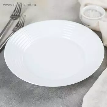 Тарелка глубокая Luminarc Harena Asean, d=23.5 см, стеклокерамика, белая