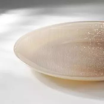Тарелка «Талисман», d=21 см, цвет бежевый