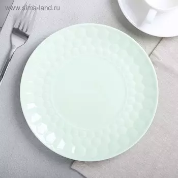 Тарелка «Зелёная», Ø 20 см