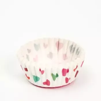 Форма для выпечки "Любовь" белая, 3,5 х 2 см