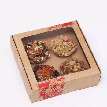 Тарталетки "Seven Seeds" для всех видов грызунов ассорти 4 шт, 140 г