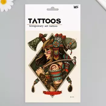 Переводная тату на тело цветная «Стойкость», 26.114.6 см