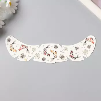 Переводная тату на тело цветная «Веснушки. Карпы», 165 см