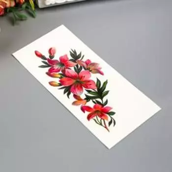 Татуировка на тело "Лилии" МИКС