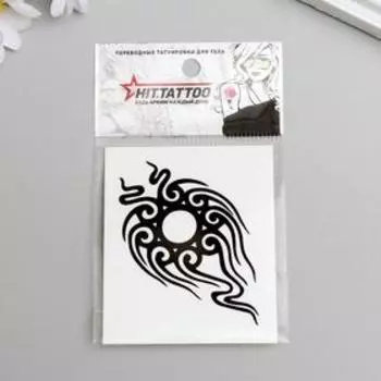 Татуировка на тело "Солнце трайбл"