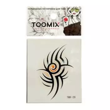 Татуировка на тело "Трайбл" 3,6х5,5 см