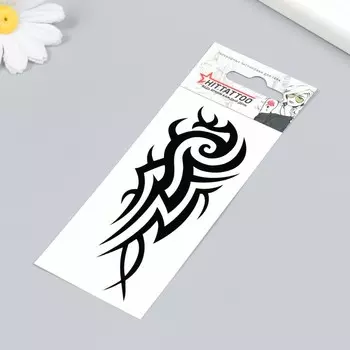 Татуировка на тело "Трайбл" 5,6х12 см