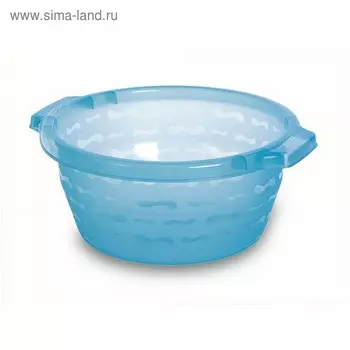 Таз, 7,5 л, пластик, цвет МИКС