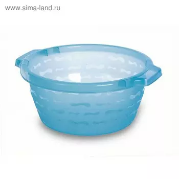 Таз хозяйственный GENSINI, 8.5 л, пластик, МИКС