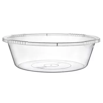 Таз хозяйственный HobbyLife 32 л, круглый, прозрачный 59х59х18 см