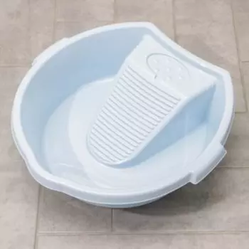 Таз круглый «Хозяюшка», 10 л, пластик, МИКС