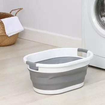 Таз складной Доляна, 24 л, 5439.523 см, серый