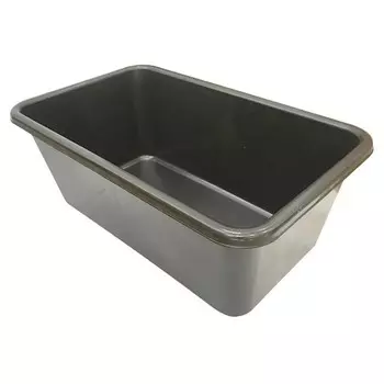 Таз строительный, 20 л, прямоугольный, пластик