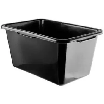 Таз строительный, 40 л, прямоугольный, пластик