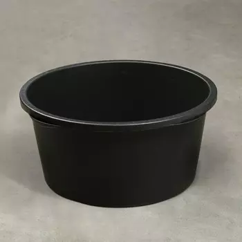 Таз строительный, 60-65 л, круглый, пластик