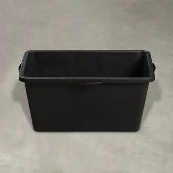 Таз строительный, 60-65 л, прямоугольный, пластик