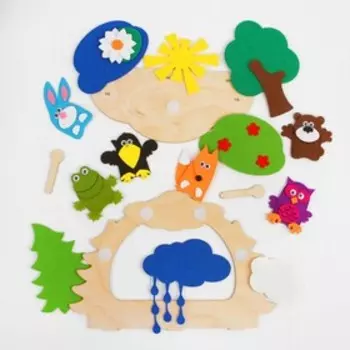 Театр на столе «Лесные жители»