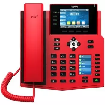 Телефон IP Fanvil X5U-R, красный