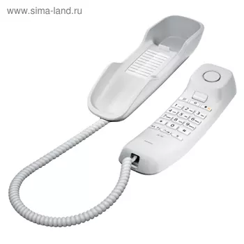 Телефон проводной Gigaset DA210 белый