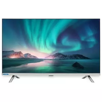 Телевизор Hyundai H-LED32BS5008, 32", 1366x768, DVB/T2/C/S/S2, HDMI 2, USB, Smart TV, серебр