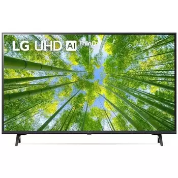 Телевизор LG 43UQ80006LB.ARUB, 43", 3840x2160, DVB-T2/C/S2, HDMI 2, USB 1, Smart TV, чёрный 944472